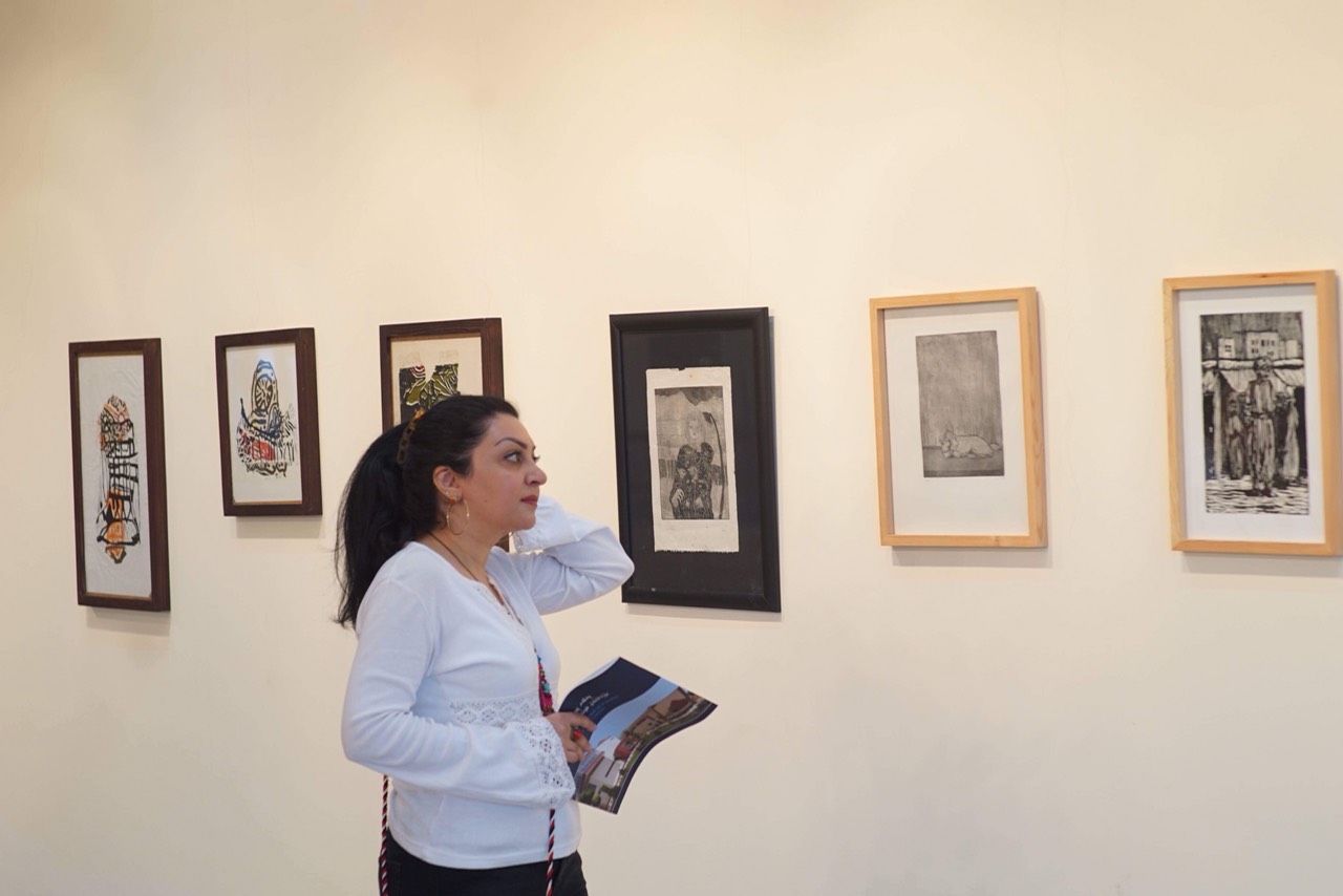 مدينة السليمانية تحتضن اول معرض للفن المعاصر – تصوير: ابراهيم فتاح